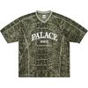 Palace Veritas Mesh Jersey Croc Unisex Tops Green P29ES047