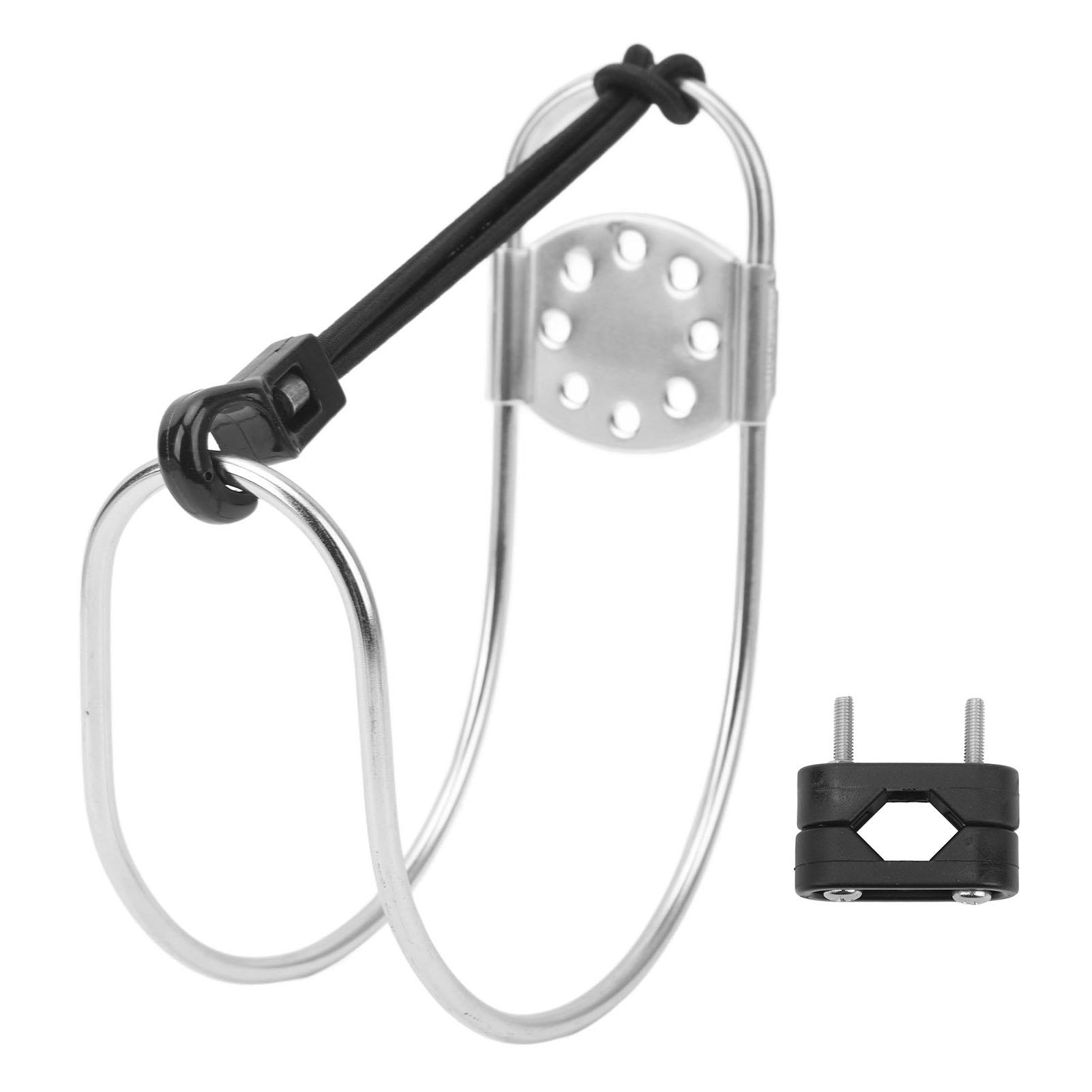 

Life Buoy Holder Polishing Stainless Steel Marine Horseshoe Bracket with Plastic Mount for Yachets Boats