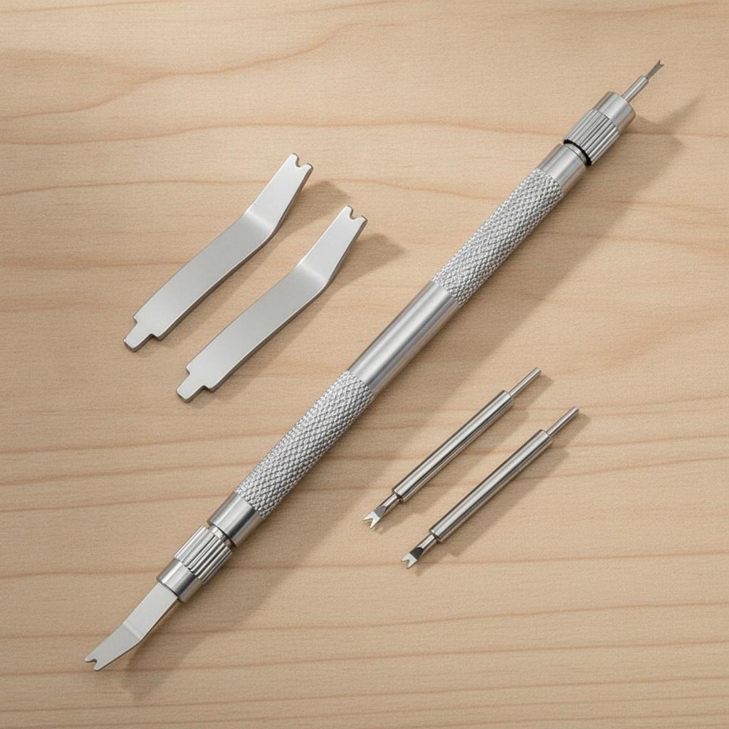 Double-Ended Spring Bar Removal Tool Anti-Slip Watch with