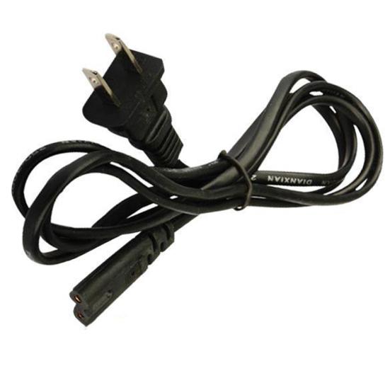 5ft US Plug 2-Prong Figure 8 AC Power Cord Adapter Cable for Sony PS2 PS3 Laptop