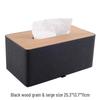 European Style Leather Tissue Box - Creative Dining Table & Living Room Napkin Holder