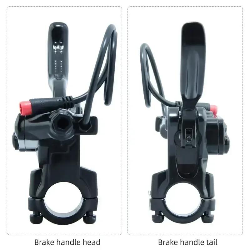 NFOX B015 4-piston Disc Hydraulic Brake E-bike Folding Mountain Bike Bicycle Power Off Black Red 160 180 203 Roto Split Tube New
