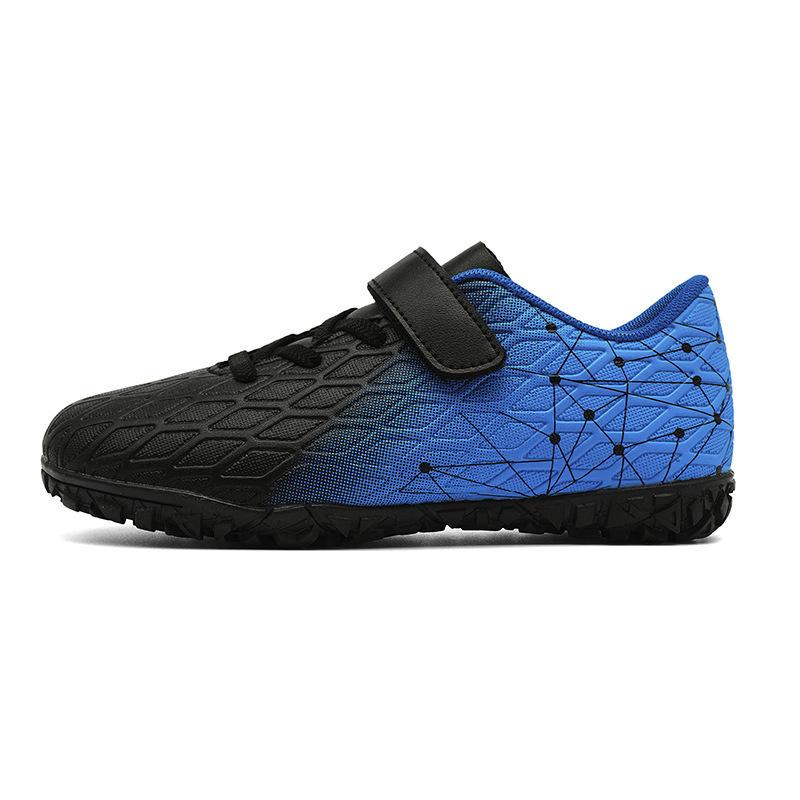 Boys and girls broken nails Velcro football shoes professional training sneakers student long nails sneakers size 29-39