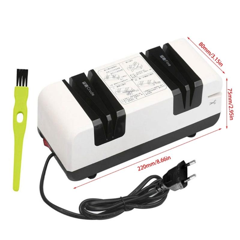 Electric Cutter Sharpener for Professional Cook Automatic Sharpening Stone Tool Practical Cutter Maintenance Gadget