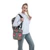 Fresh Flower Wild Horse Pattern Insulated Lunch Bag for Women Office Cooler Thermal Food Box Tote Portable Lunch Boxes Container