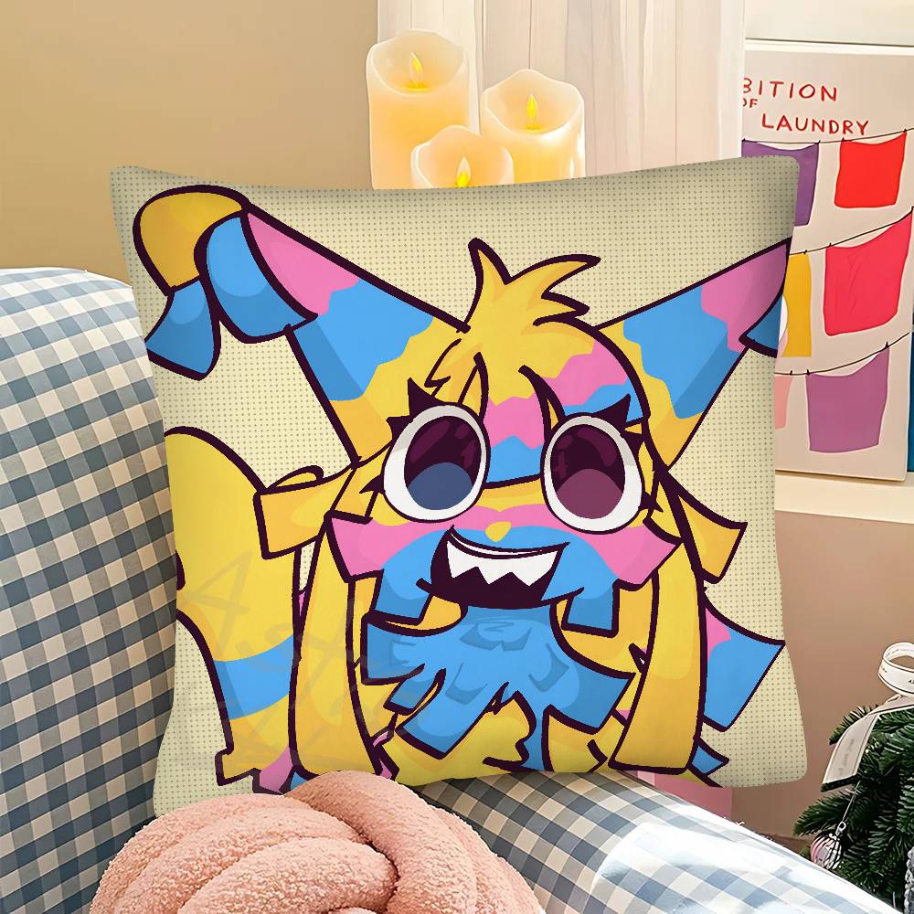 pc YYatta Anime Pillow Case Fashion Square Pillowcase Bedroom Sofa Room Ins Decoration Leisure