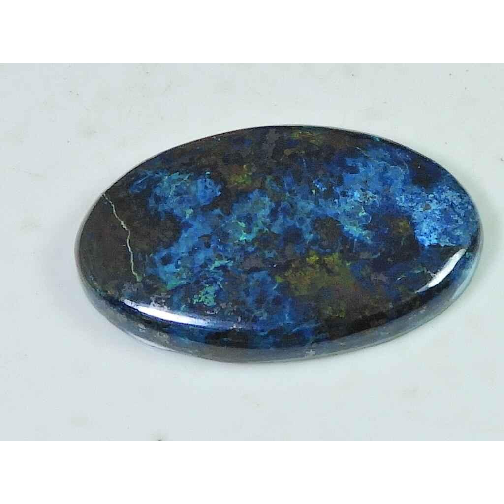23X36X7MM Natural Shattuckite Oval Cabochon Loose Gemstone for Jewelry 50Cts SK-4480