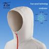 ERKE Kids' Unisex 4-Proof Tech Thickened Hooded Windbreaker Jacket