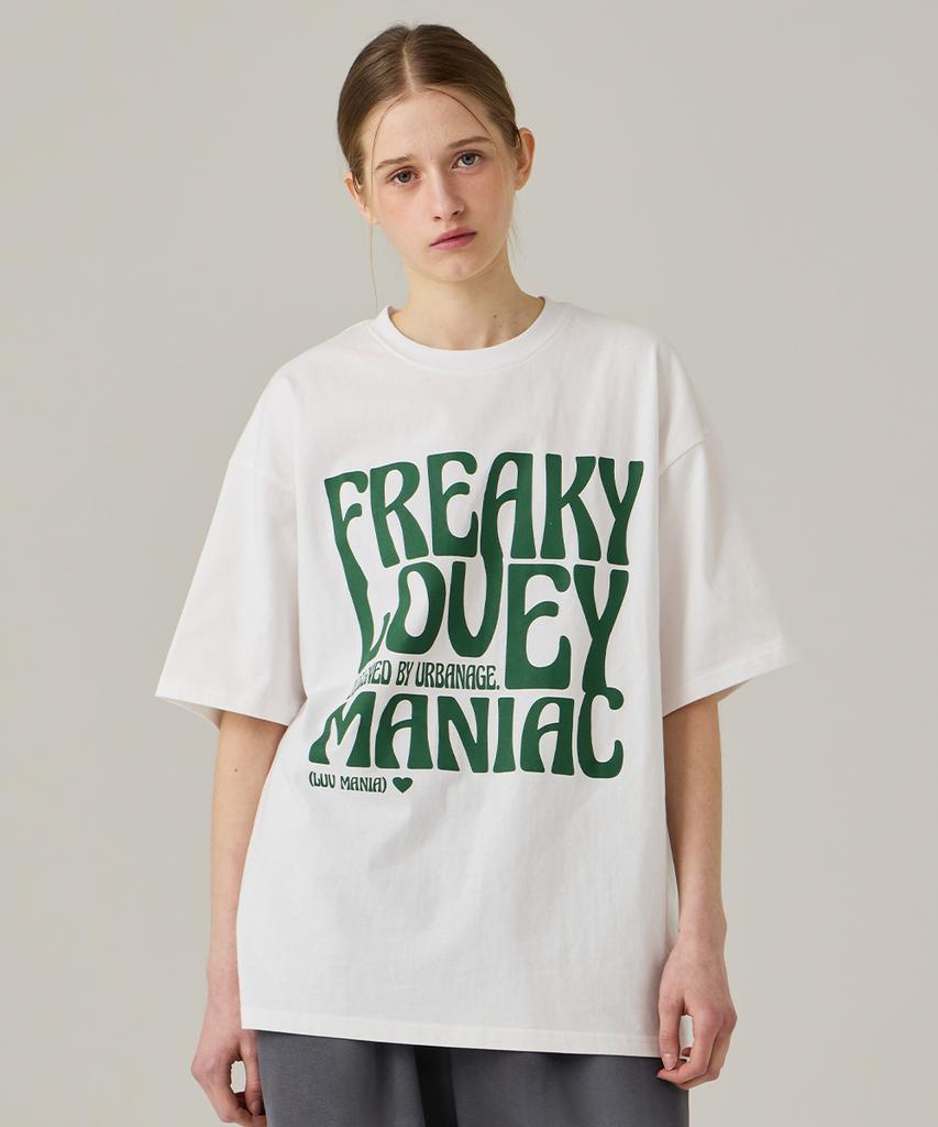 URBANAGE Maniac Oversized Short Sleeve White