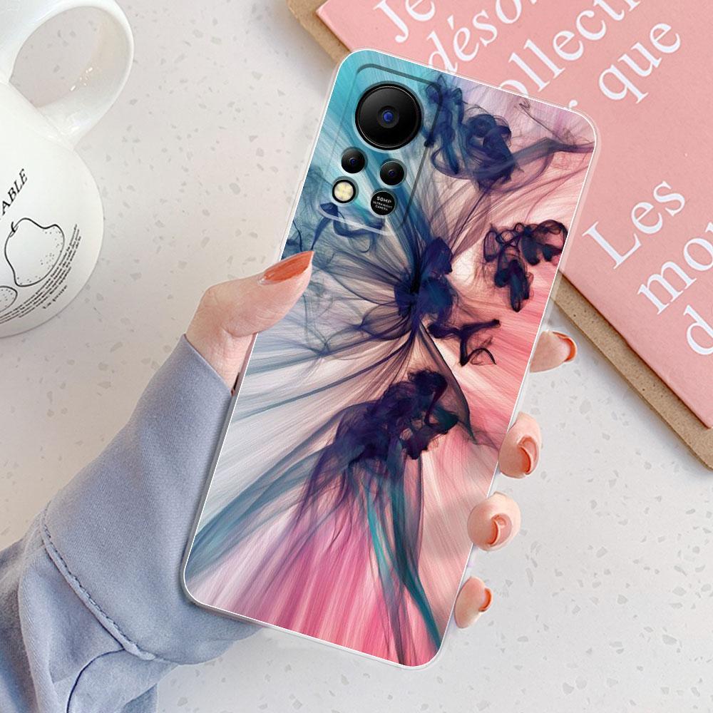 Voor Infinix HOT 11S NFC Hoesje X6812B 6,78 Inch Schokbestendig Achterkant Telefoonhoesjes Voor Infinix Hot11s 11 s NFC Slank Siliconen Transparante Bumper