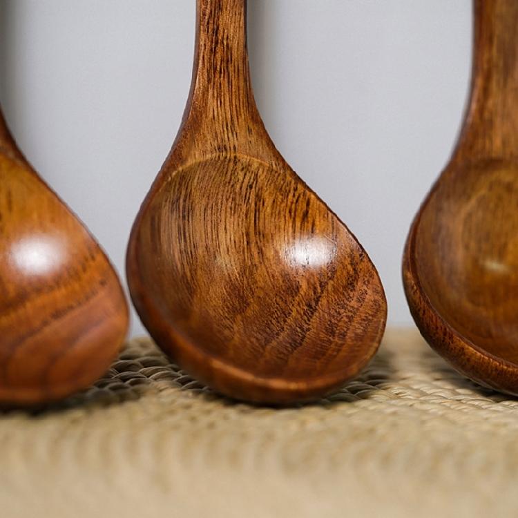 Soup Spoon Easy To Clean Soup Ladles Heat-Resistants Serving Spoon Kitchen Utensils Perfect for Porridge Dessert Cooking