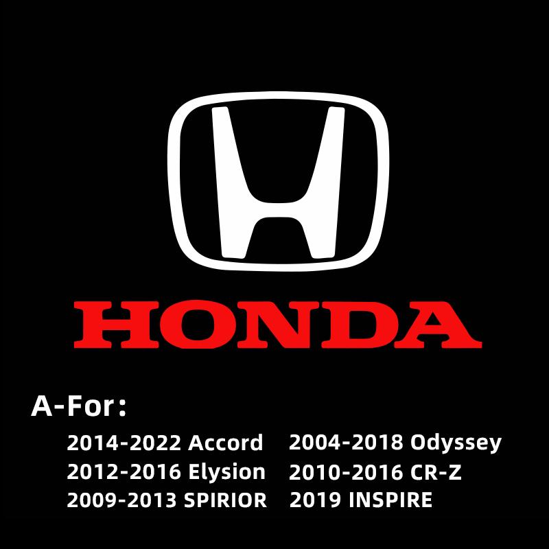 

2Pcs Car Door Welcome Lamp HD LED Emblem Projector Lights For Honda Civic Fit Jazz Accord Pilot CRV Odyssey Passport City HRV