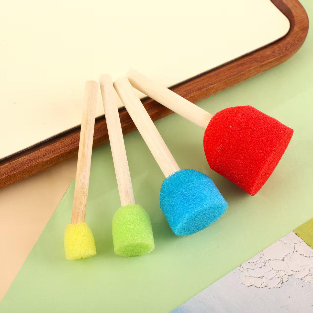 Children’s Cross-Border Art Set: DIY Sponge Paintbrush, Stamping Tools & Watercolor Powder