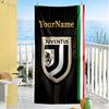 Juventus Customize Your Name Beach Towel Super Soft & Absorbent Suitable for Swimming Gym Camping Yoga Vacation