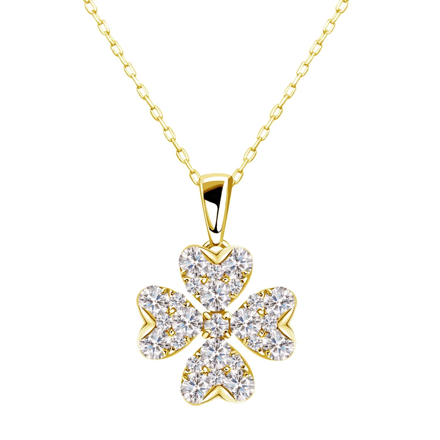 

Діамантове намисто Clover K18 18K Gold [Lara Christie] 0,3ct lp37-0016-yg