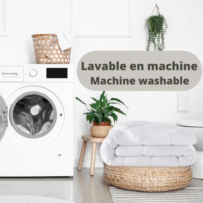 Couette - SOHYGGE - 220x240 cm - Tempérée - 100% Microfibre - 300 gr/m²