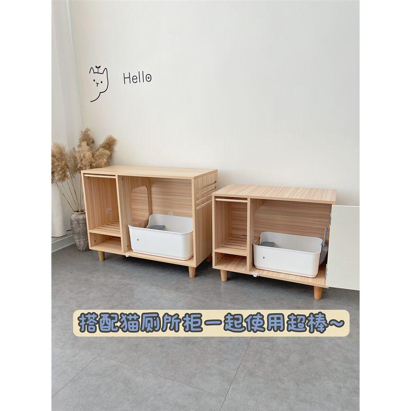 

Пластиковый Минималистичный Квадратный Прочный и Долговечный Углубленный Лоток для Кошек Milky White M