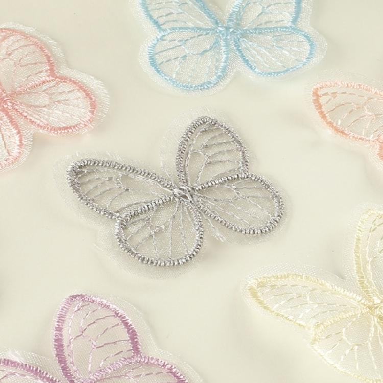 10 Pcs Embroidered Patches Cartoon Butterfly Iron on Patches Applique Patches Animal Sewing on Patches Sewing Patches