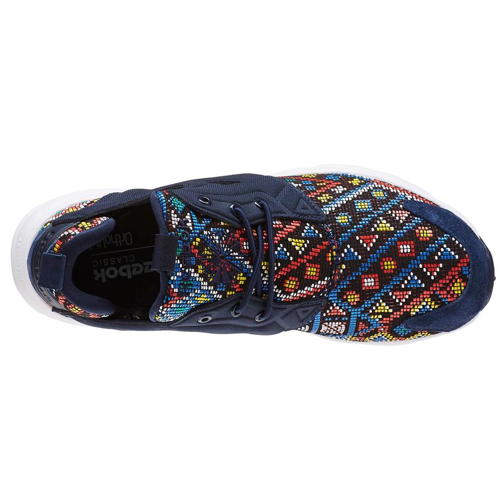 Reebok Furylite GT Woven Sports Casual Low-Top Lifestyle Shoes Women Sneaker Navy-Blue BD3092