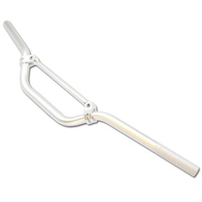 Rise Corporation Lenker mit Lenkererhöhung T05Z9990080SL Offroad-Lenker, 22,2 mm Typ, mit Querstrebe, Typ, Aluminium, Silber,