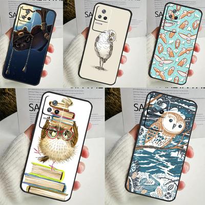 Cute Owl Cartoon Case For Xiaomi 14 13 Ultra 12 Lite 11T 12T 13T Pro POCO M6 X3 X5 X6 Pro F3 F5 M5s Cover
