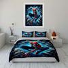 Spider-Man Amidst Electric Bursts. Bedding Sets Duvet Cover Sets Duvet Covers Pillowcases(1 * Duvet Cover 2 * Pillowcases Without Duvet Insert)