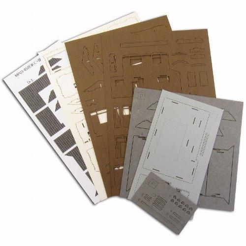 Sankei Diorama Series Private House C Paper Craft 1/150 MP03-85