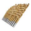 NEUES Bohrer 13-teiliges Spiralbohrer-Set für Holzbearbeitung 1,5-6,5 mm Spiralbohrer-Set für Holz Kupfer Aluminiumlegierung Schreiner