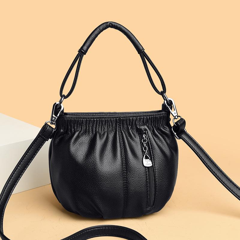 Elegant 2025 Women's Versatile Bucket Bag - Fashionable Crossbody & Shoulder Style
