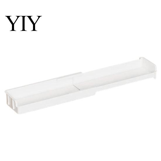 Small Item Sorting Tray Mirror Cabinet Expandable Shelf, Plastic Adjustable Layered Divider Storage Rack, Bathroom Accessories Narrow Space