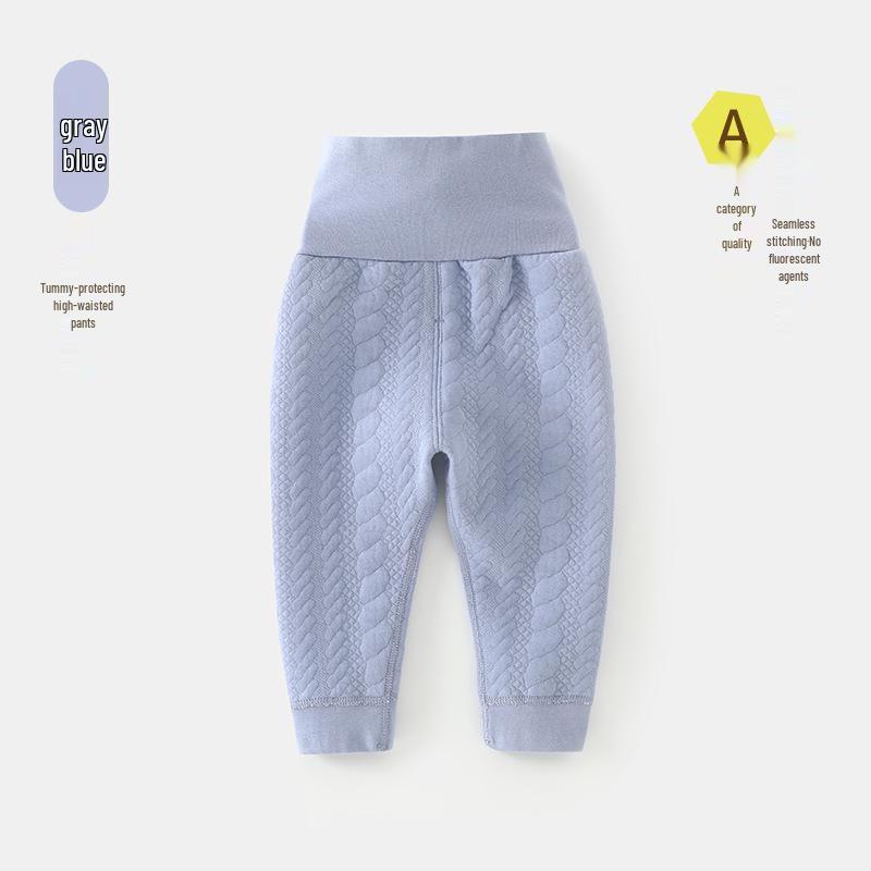 Unisex Baby Quilted Cotton Clothing Set for Spring, Autumn, Winter - Thick, Warm, Temperature Locking