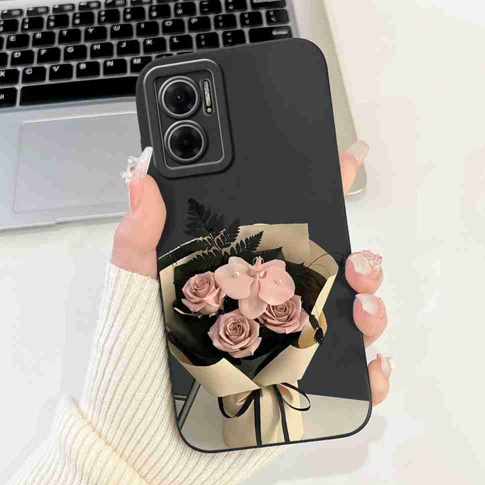 For Xiaomi Redmi Note 11E Case Stylish Art Paint Cover Soft Silicone Phone Case For Redmi Note 11E 11 E Prime 11Prime Back Cover