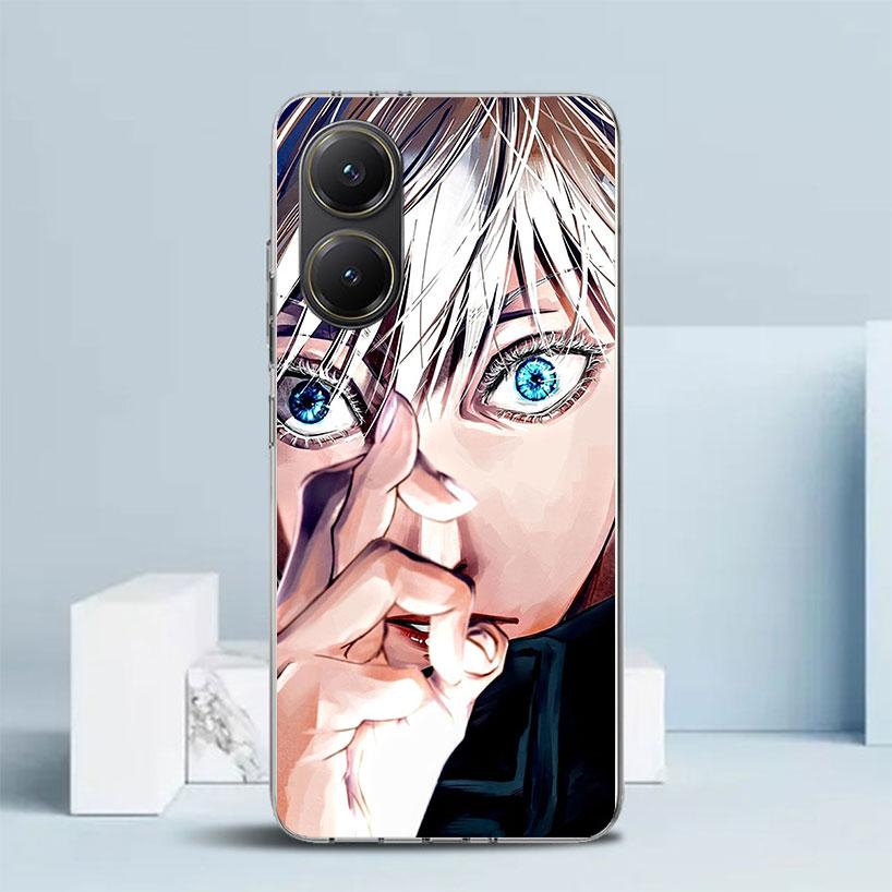 Kaisen J-Jujutsu Gojo Satoru Phone Case For Xiaomi Poco F7 Ultra X5 X6 X7 Pro M7 Redmi 15C 15 13C 13 12C 12 10C 10 10A 9 9C 9A 9