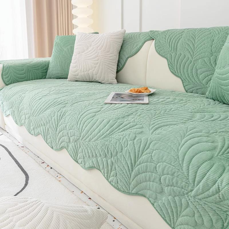 

Универсальная подушка для дивана Four Seasons, современный простой нескользящий высококачественный кожаный чехол для дивана, однотонные вельветовые подушки для сиденья дивана 70*70