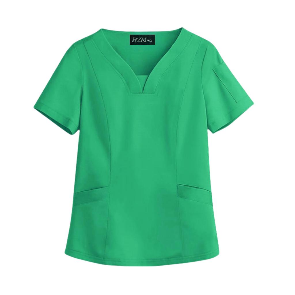 Elastic Quick-Dry Dentist Isolation Gown - Lightweight, Washable Medical Workwear for Summer