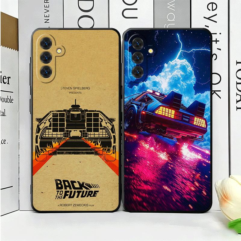 Back To The Future Soft Phone Case for Samsung A17 A37 A57 A16 A26 A36 A56 A15 A25 A35 A55 A14 A24 A34 A54 A13 A23 A33 A53 A52 A