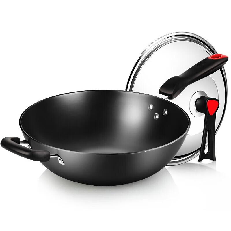 Chui Da Huang Legacy 34cm Uncoated Cast Iron Wok