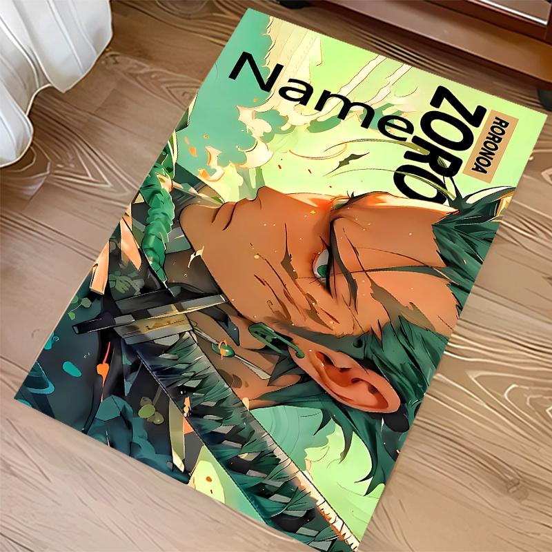 Custom personalization Zoro the Pirate King Print Area Rug - Soft, Washable Non-Slip Indoor Mat,Living Room,Home&Office Decorative Rug