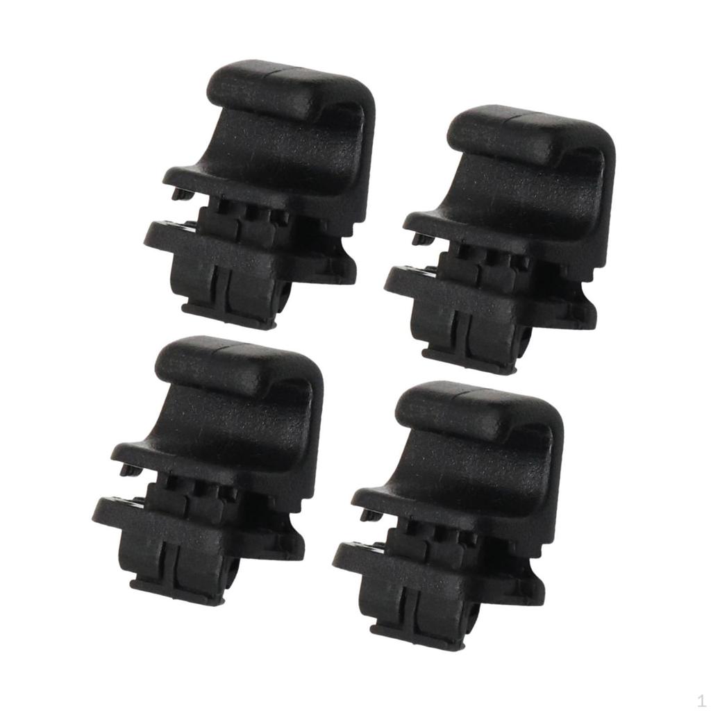 4 Pieces Interior Curtain Hook Black 83917S8000CA Accessories for Palisade Supplies Simple