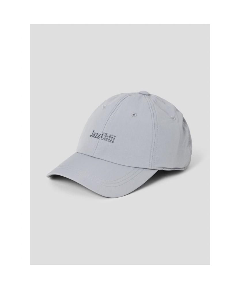 8SECONDS Nylon Mini Embroidered Ball Cap Light Gray
