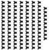 100Pcs Latching Switch Self Locking 6 Pin Flat  Plastic Control Equipment 5.8x5.8mm
