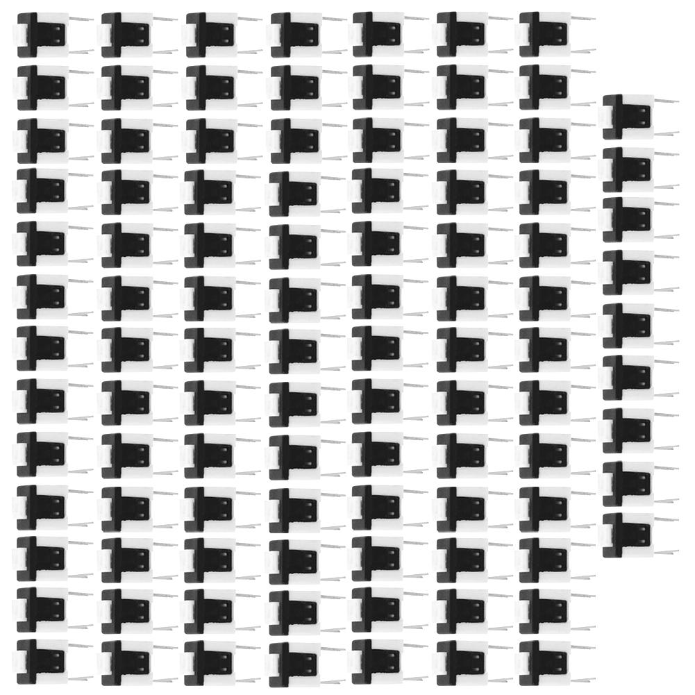 100Pcs Latching Switch Self Locking 6 Pin Flat  Plastic Control Equipment 5.8x5.8mm
