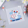 High Quality Waterproof Zipper Bag Transparent Plastic Pen Bag Large-Capacity Stationery Bag Girls Boys