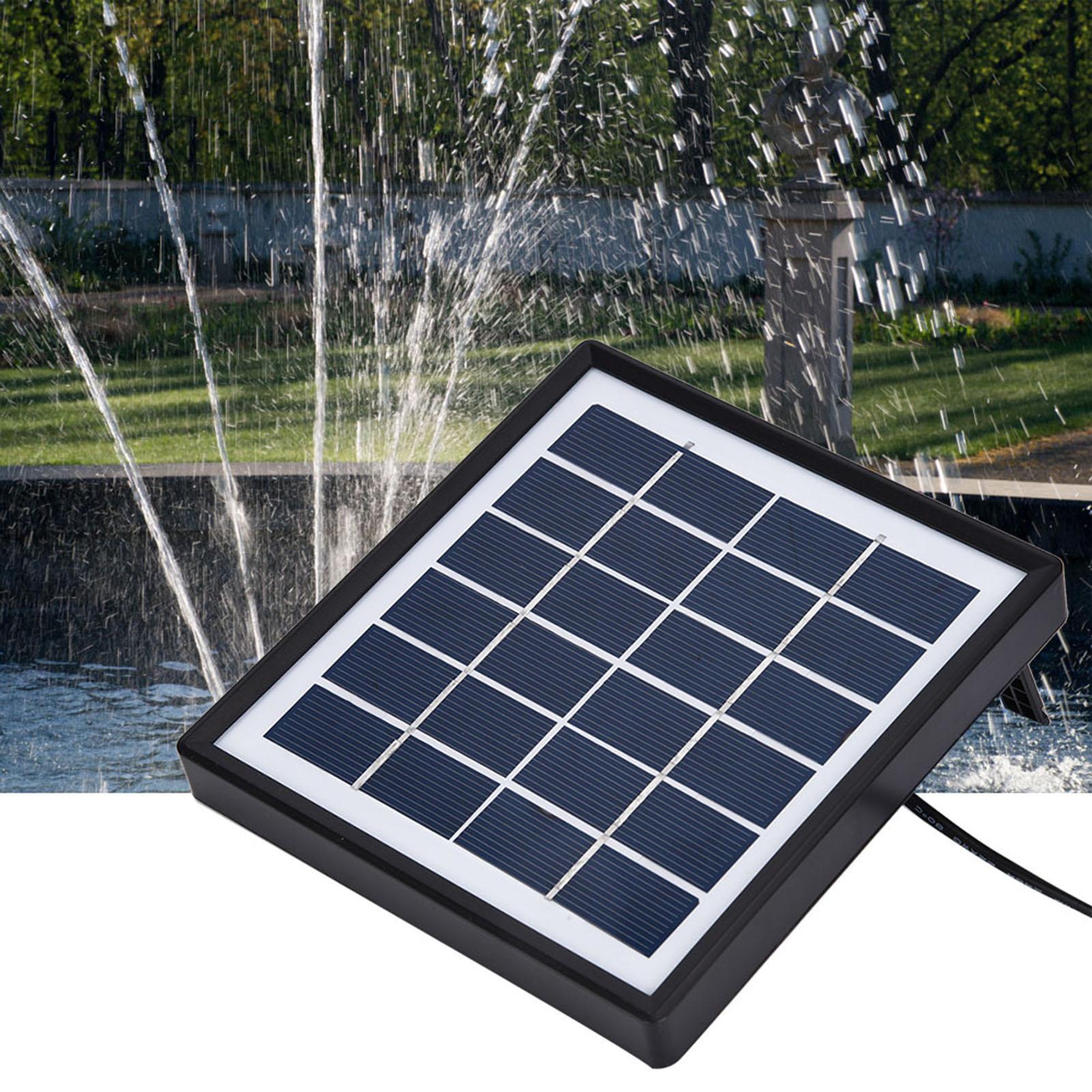 

1.5W miniature Brush Less Aquarium Fountain Pond Solar Submersible Water Pump