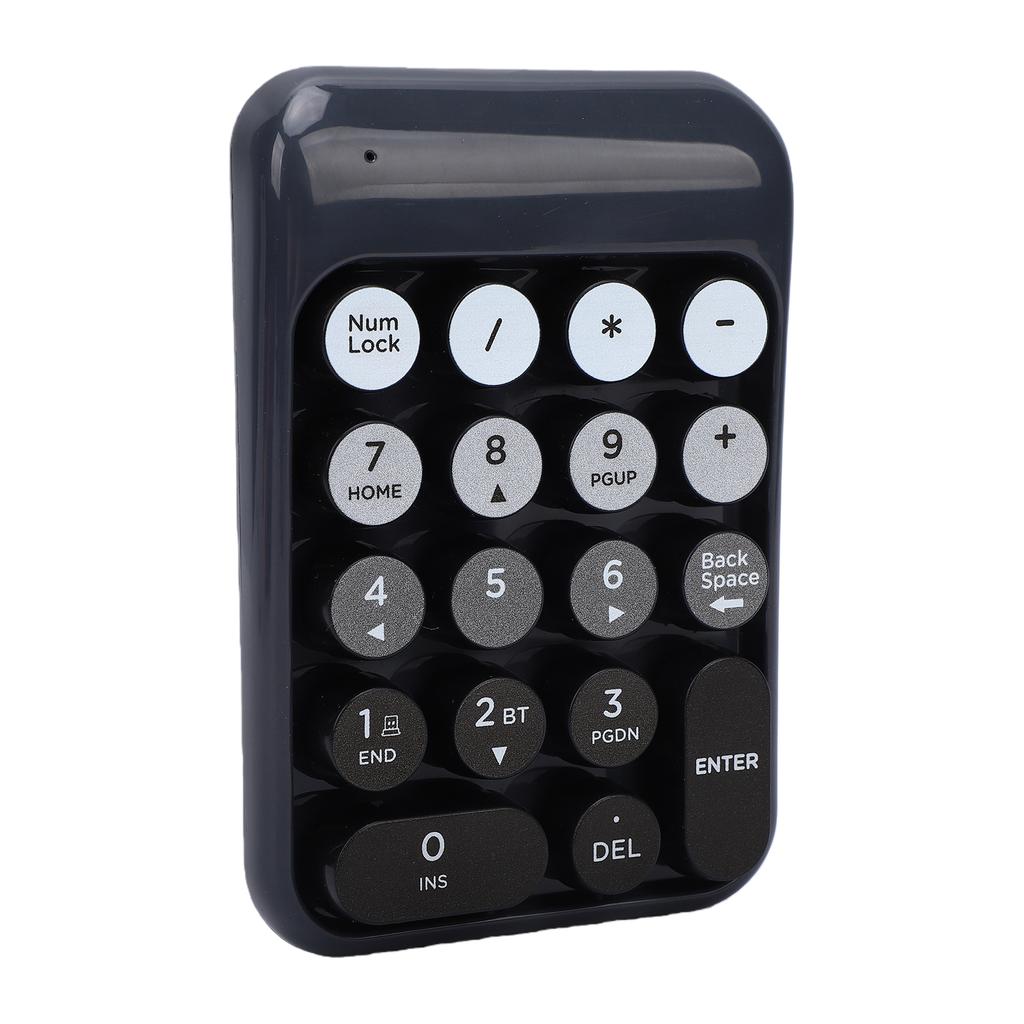 Wireless Number Pad 18 Key 2.4G Numeric Keypad Financial Accounting Numpad Keyboard for Home Business Work
