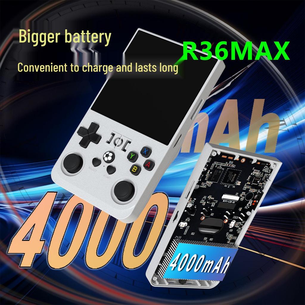 R36MAX: Open Source Retro 3D Handheld Game Console with Dual System