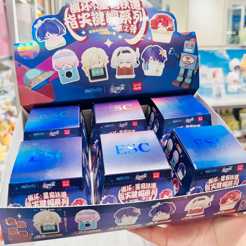 Heiß Neu Mihoyo Honkai Star Rail Limitierte Edition Q Version V2 Aventurin Tastenkappen Benutzerdefiniert Niedlich Dr. Verhältnis Kleiner Figuren Tastenkappe