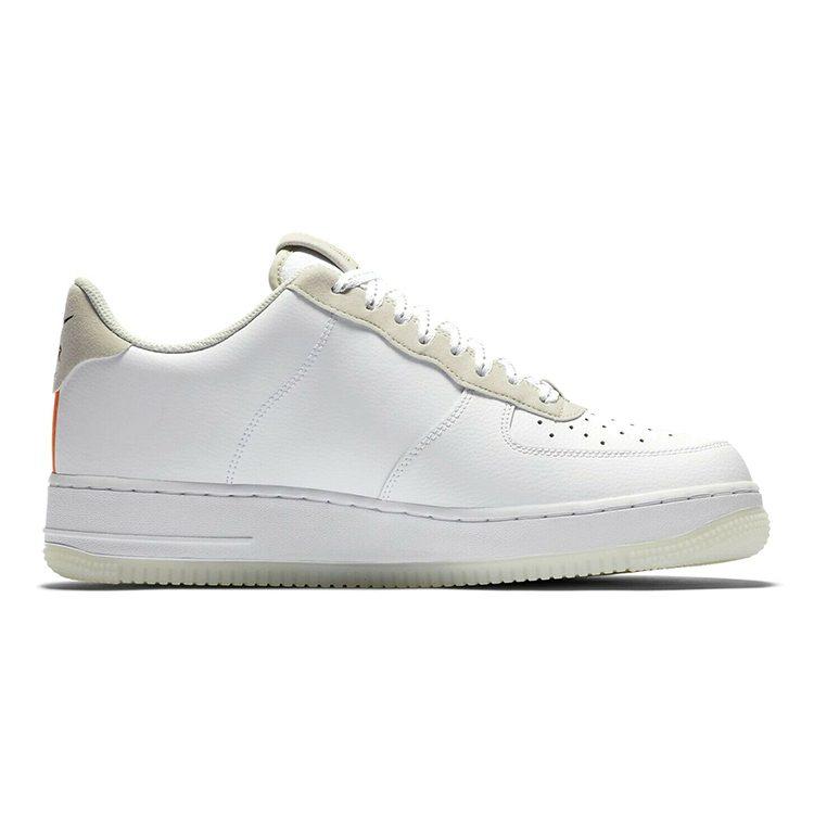 Nike Air Force 1 White Total Orange GS CD7409-100