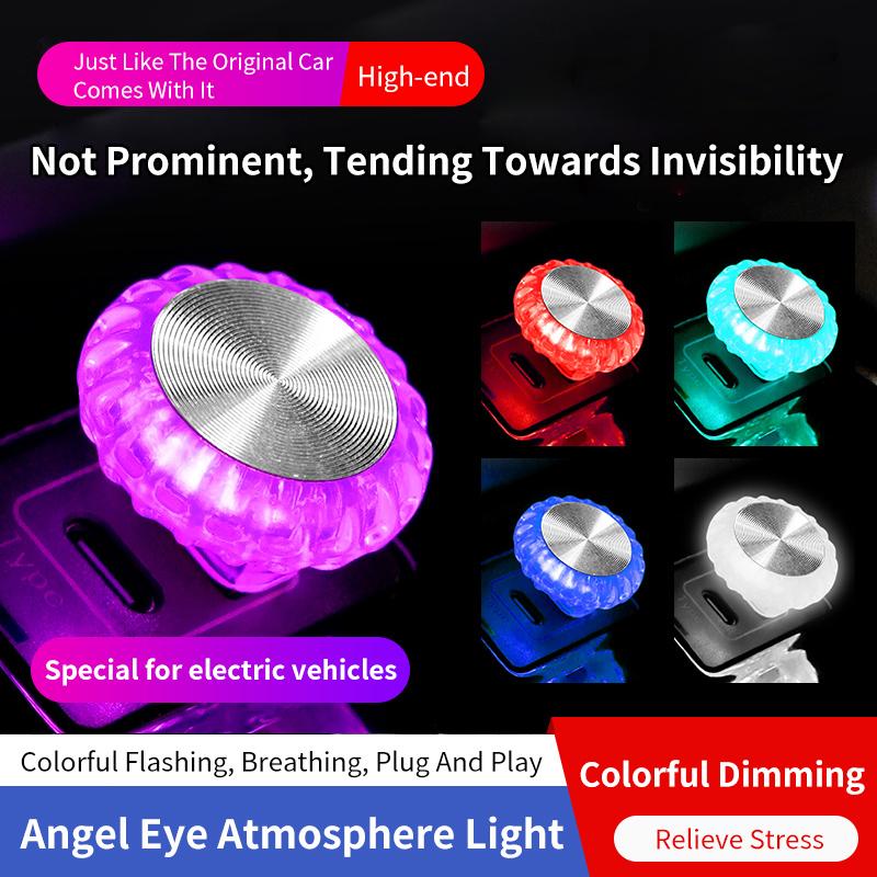 Car USB Atmosphere LED Light Colorful Night Light Free Modification Car Atmosphere Light Indoor Decoration Household Lights