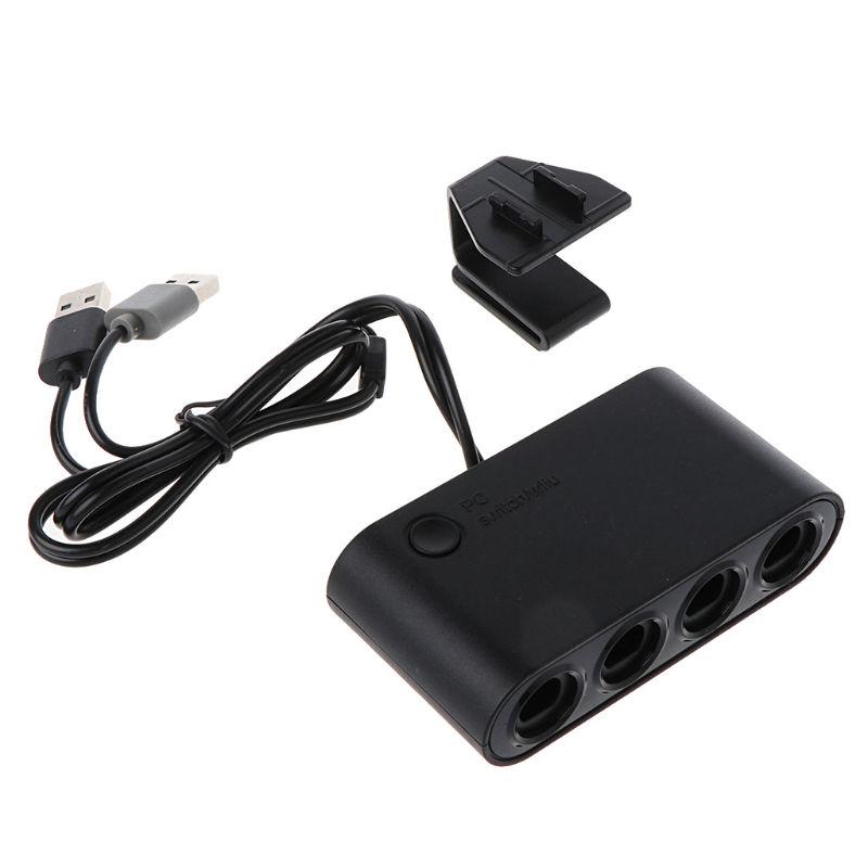 3 In 1 4 Porte Handle Gc Per Wiiu Pc Switch Converter Adapter Per Pc Gamecube Gc Controller Acquistare A Basso Prezzo Nel Negozio Online Joom